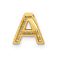 Diamond Letter A Initial Charm - WBC