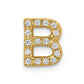 Diamond Letter B Initial Charm - WBC