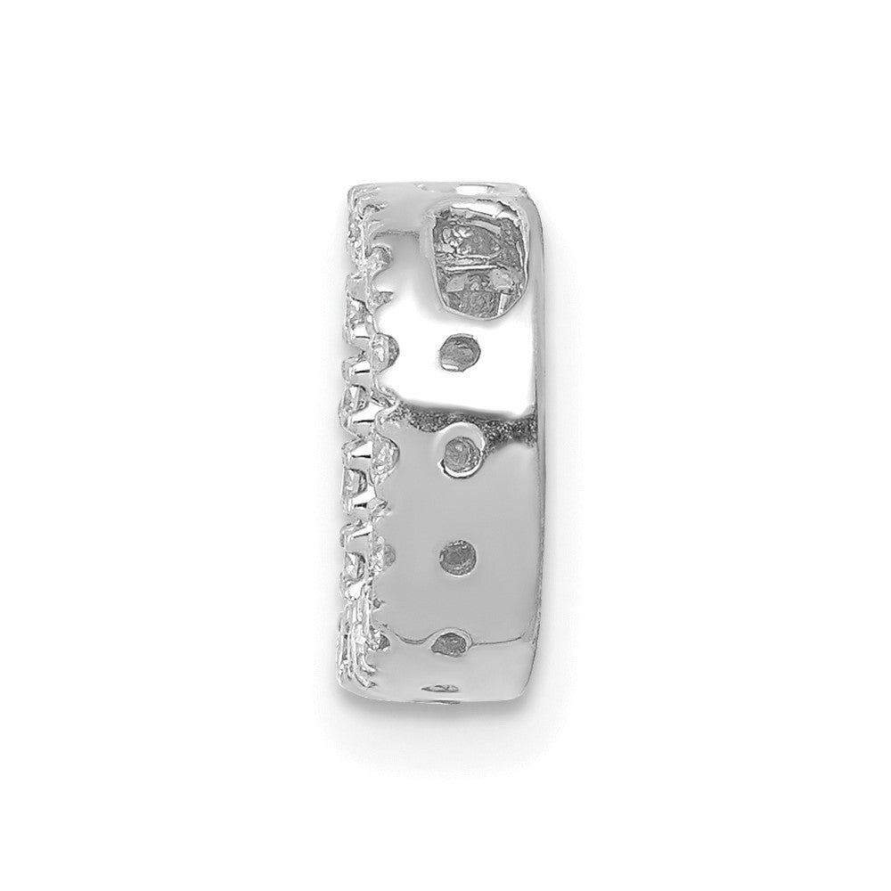 Diamond Letter D Initial Charm - WBC