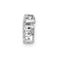 Diamond Letter G Initial Charm - WBC