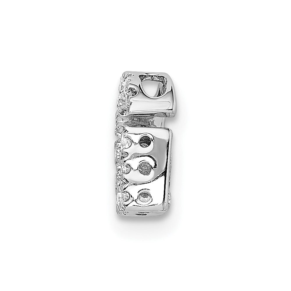 Diamond Letter G Initial Charm - WBC