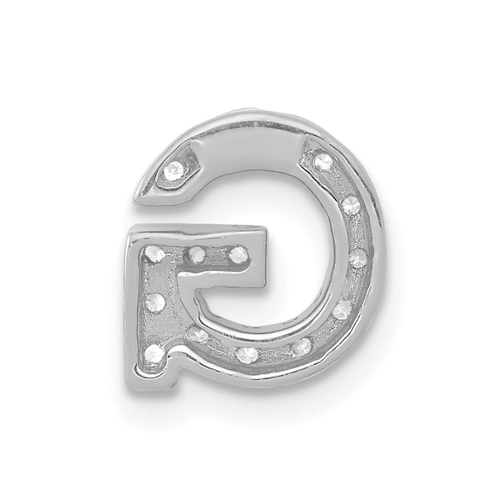 Diamond Letter G Initial Charm - WBC
