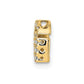 Diamond Letter G Initial Charm - WBC