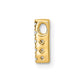 Diamond Letter H Initial Charm - WBC