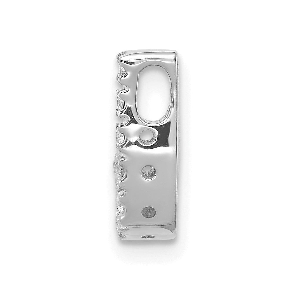 Diamond Letter J Initial Charm - WBC