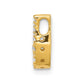 Diamond Letter J Initial Charm - WBC