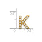 Diamond Letter K Initial Charm - WBC