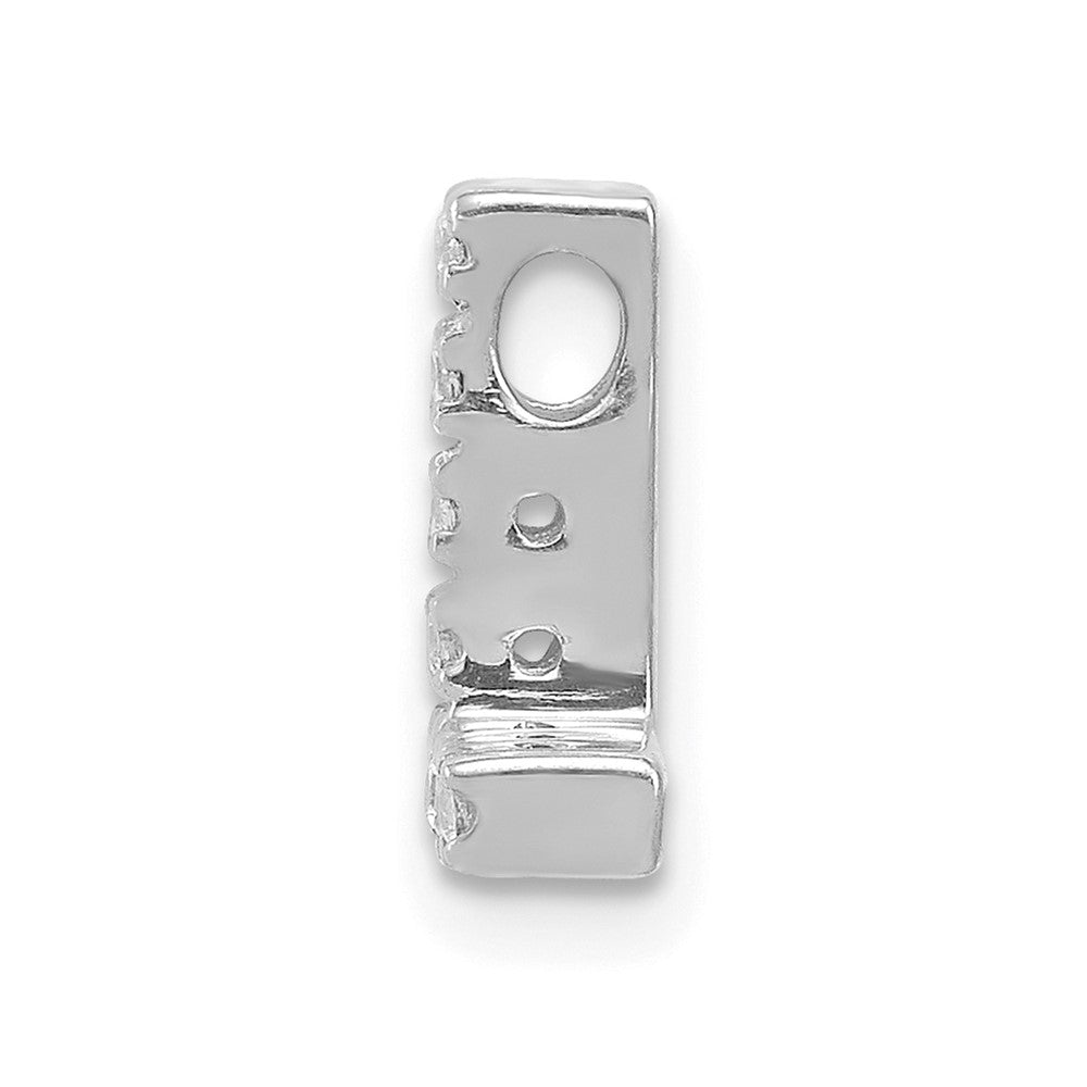 Diamond Letter L Initial Charm - WBC