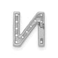 Diamond Letter N Initial Charm - WBC