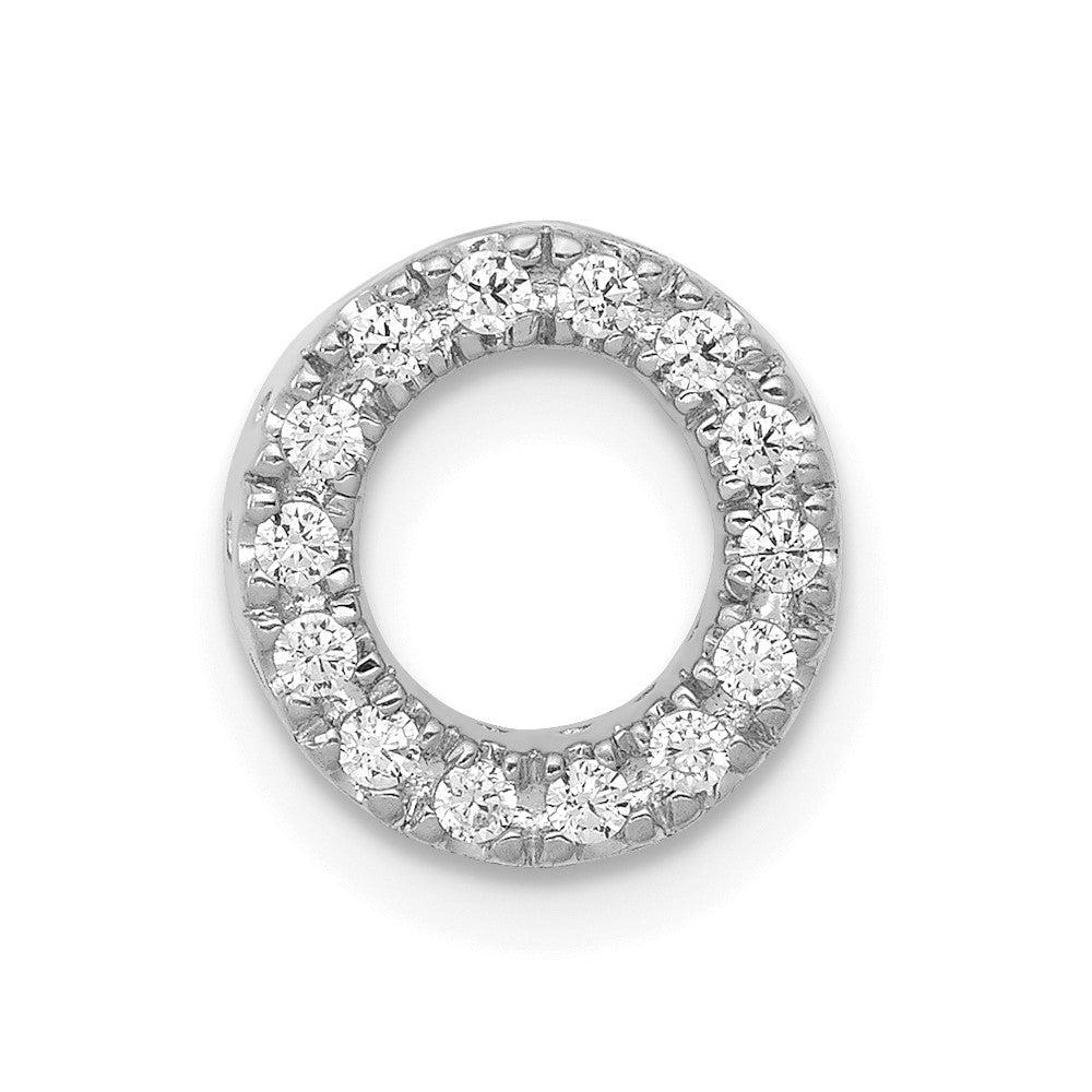 Diamond Letter O Initial Charm - WBC
