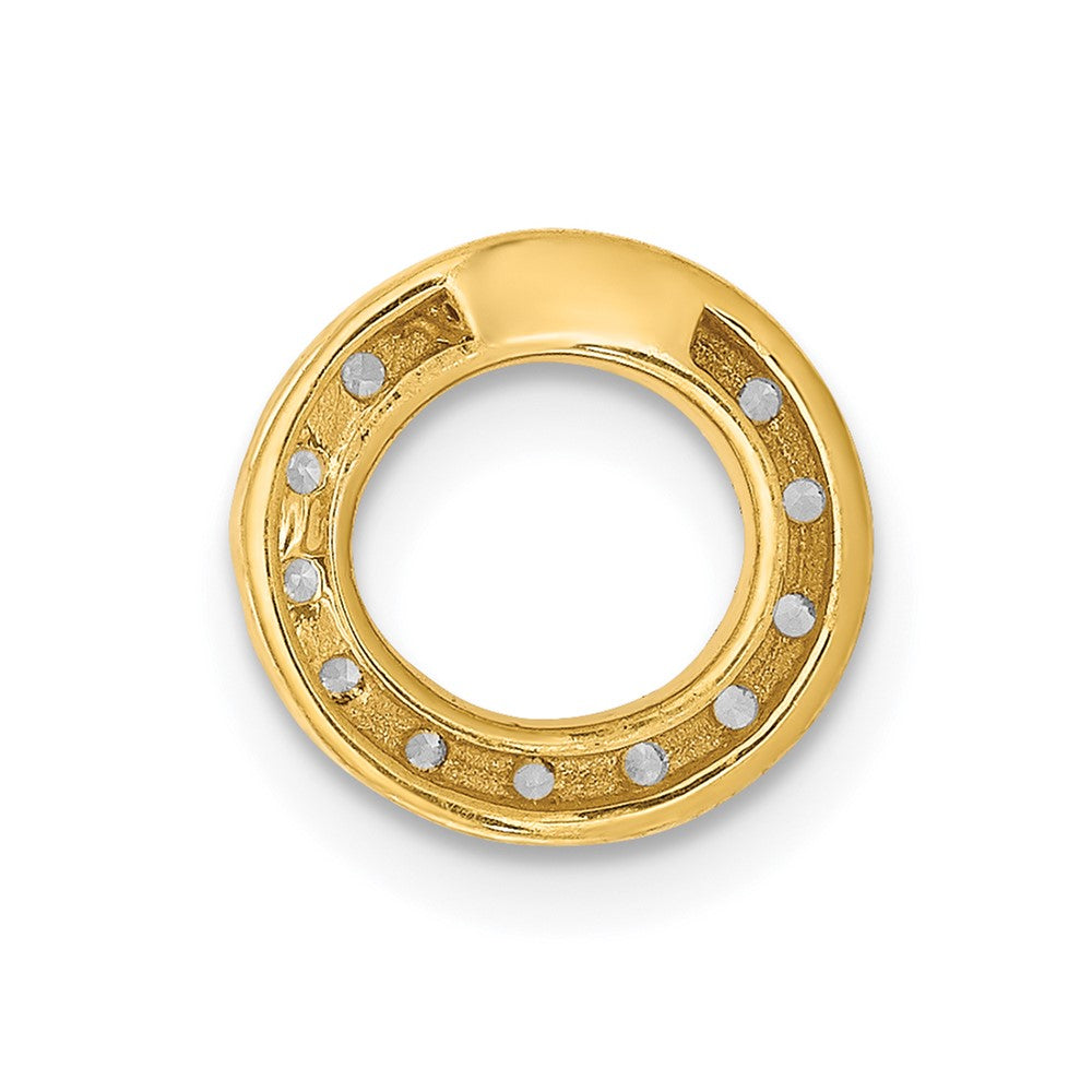 Diamond Letter O Initial Charm - WBC