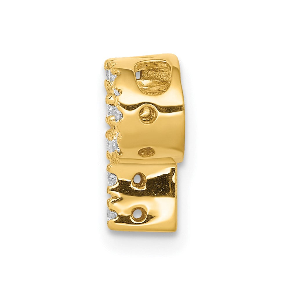 Diamond Letter P Initial Charm - WBC