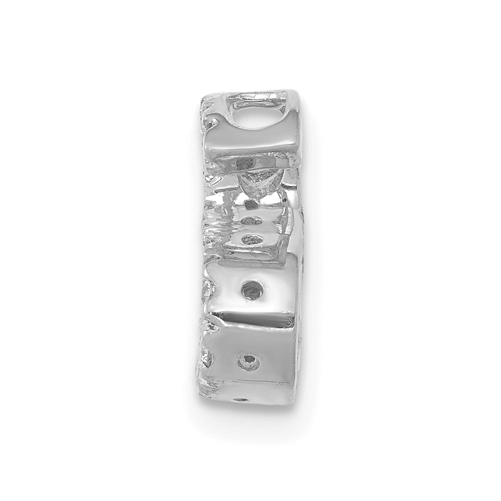 Diamond Letter S Initial Charm - WBC