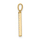 Diamond Letter A Initial Pendant - WBC