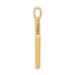 Diamond Letter H Initial Pendant - WBC