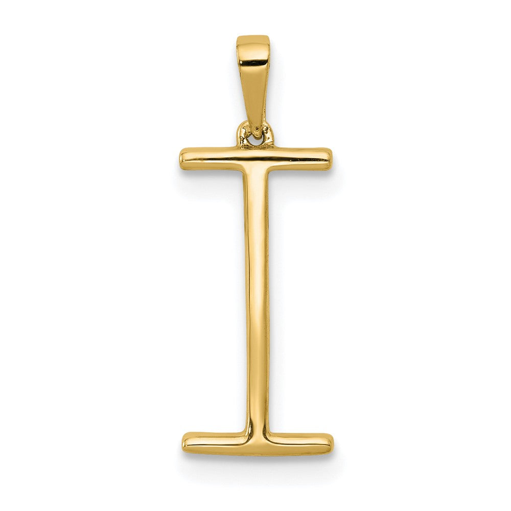 Diamond Letter I Initial Pendant - WBC