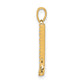 Diamond Letter L Initial Pendant - WBC