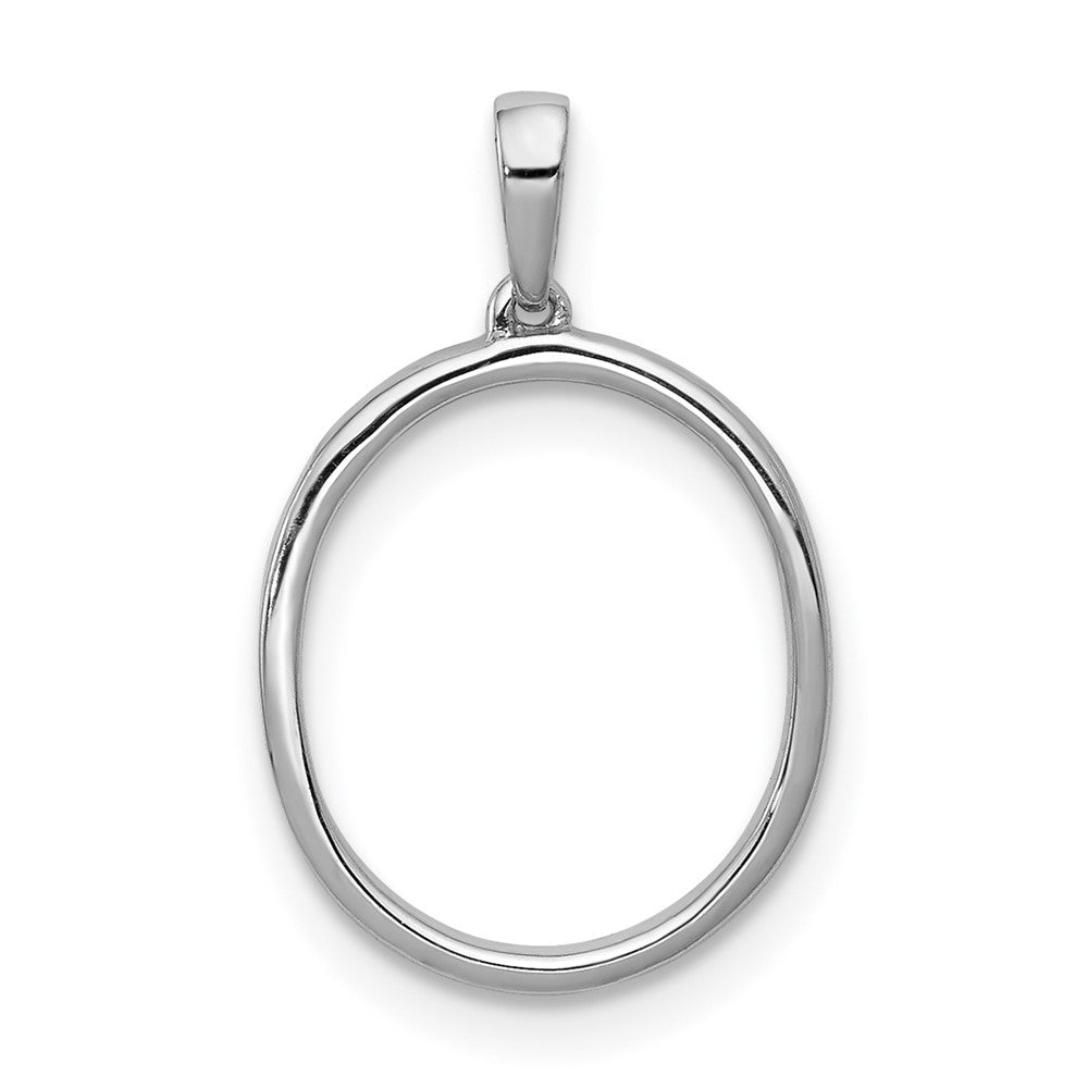 Diamond Letter O Initial Pendant - WBC