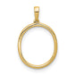 Diamond Letter O Initial Pendant - WBC
