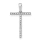 Diamond Letter T Initial Pendant - WBC