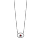 Oval Garnet and Diamond Necklace - WBC