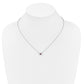 Oval Garnet and Diamond Necklace - WBC