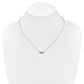Oval and Round Ruby and Diamond Necklace - WBC