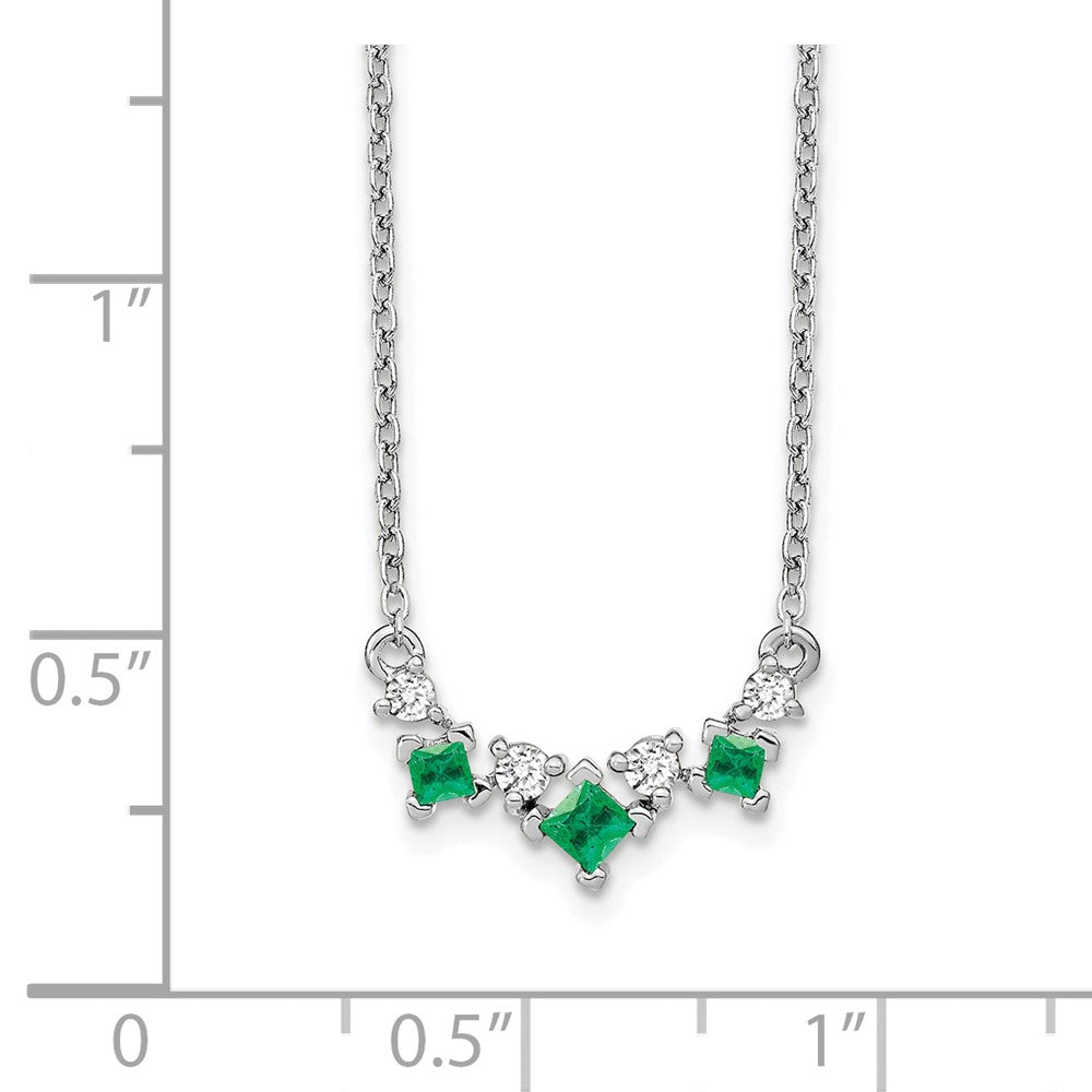 Princess Emerald and Diamond Necklace - WBC
