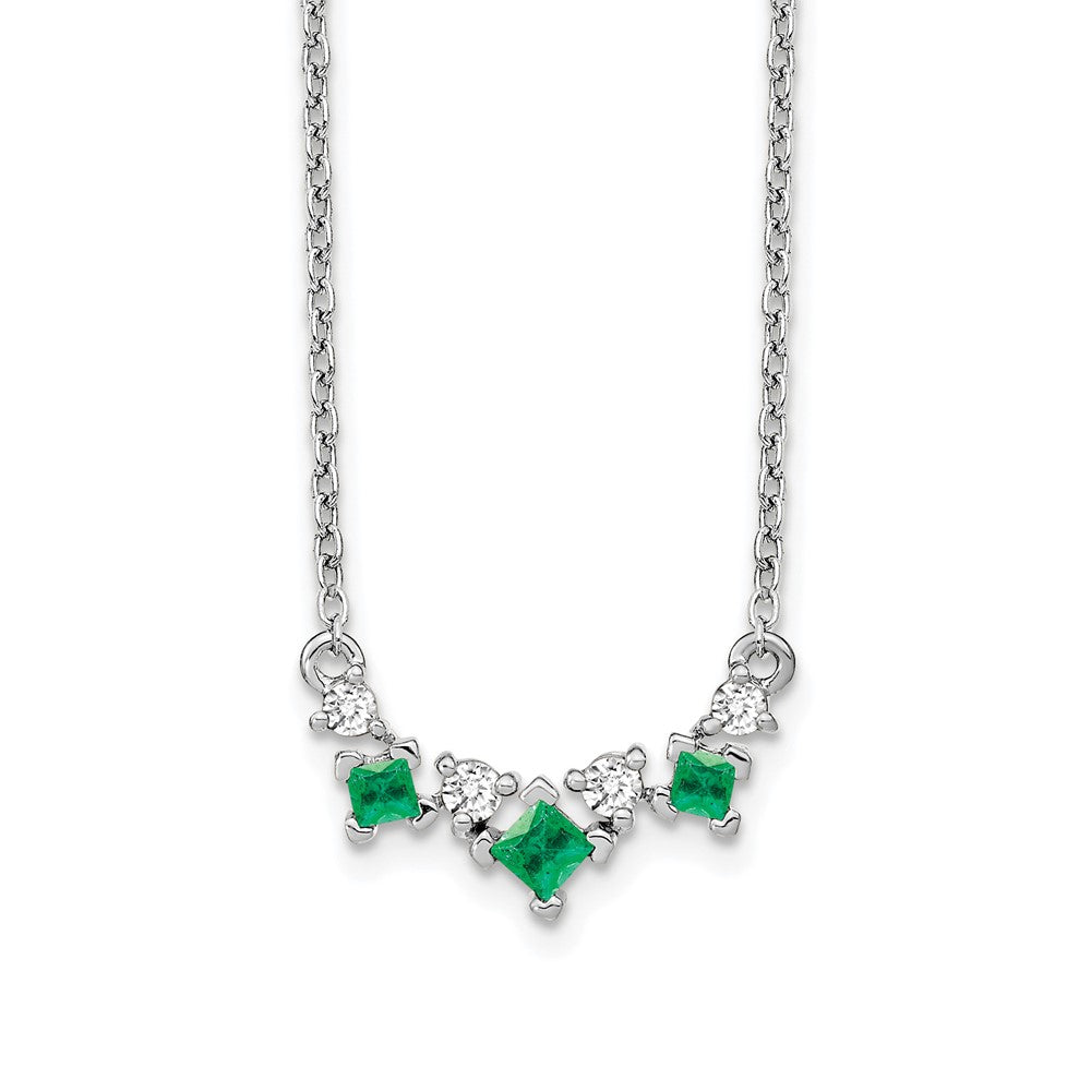 Princess Emerald and Diamond Necklace - WBC