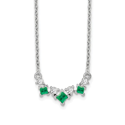 Princess Emerald and Diamond Necklace - WBC