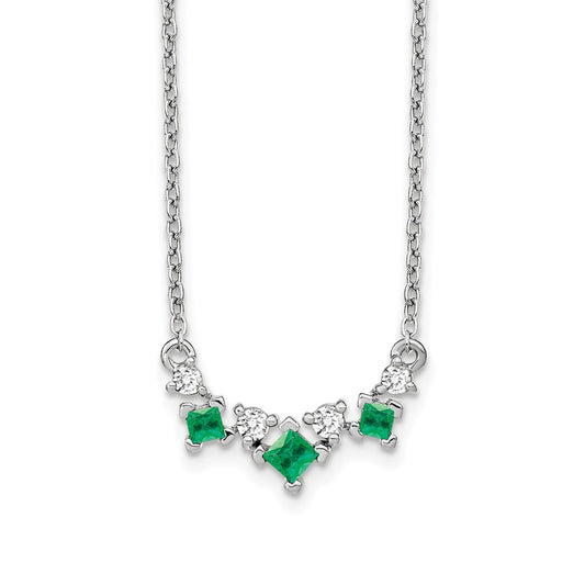 Princess Emerald and Diamond Necklace - WBC