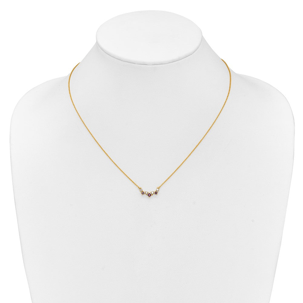 Princess Ruby and Diamond Necklace - WBC