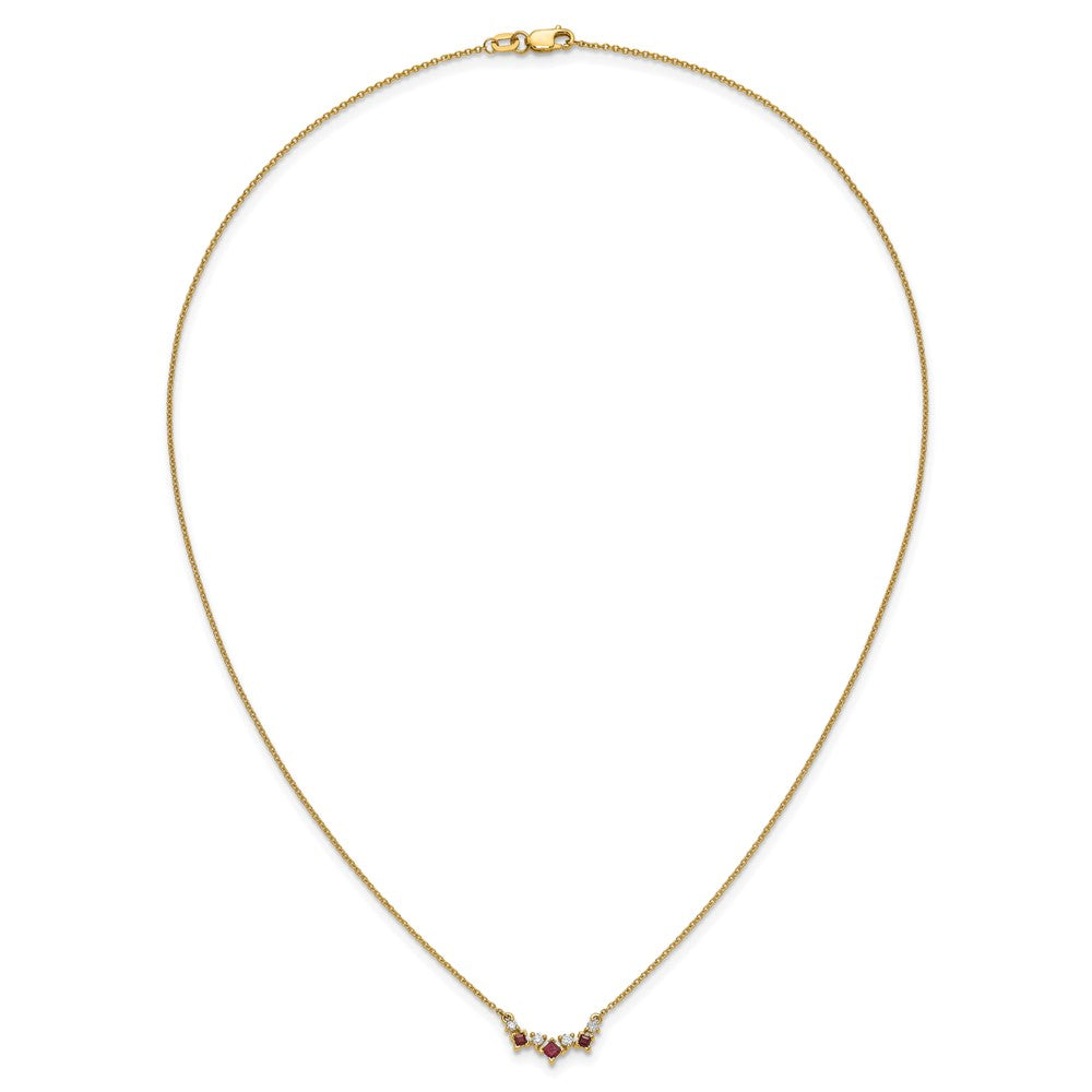 Princess Ruby and Diamond Necklace - WBC