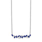 Octagon Sapphire and Diamond Bar Necklace - WBC