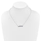 Octagon Sapphire and Diamond Bar Necklace - WBC