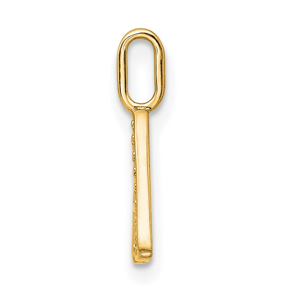 Diamond Letter A Initial Pendant - WBC