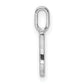Diamond Letter C Initial Pendant - WBC