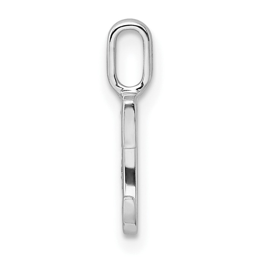 Diamond Letter C Initial Pendant - WBC