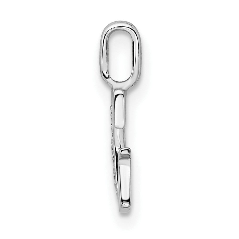 Diamond Letter G Initial Pendant - WBC