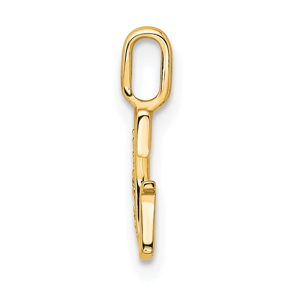 Diamond Letter G Initial Pendant - WBC