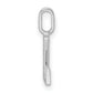 Diamond Letter Z Initial Pendant - WBC