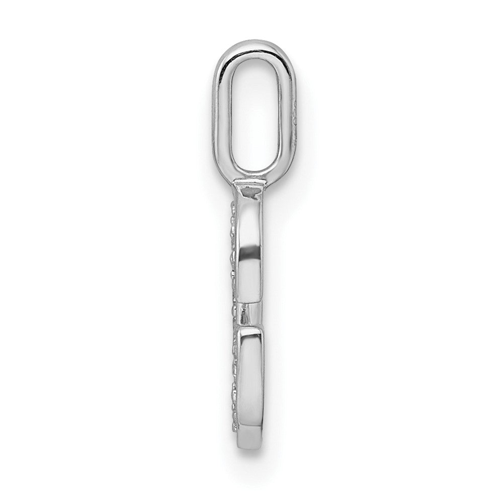 Diamond Letter G Initial Pendant - WBC
