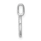 Diamond Letter O Initial Pendant - WBC