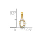 Diamond Number 0 Pendant - WBC