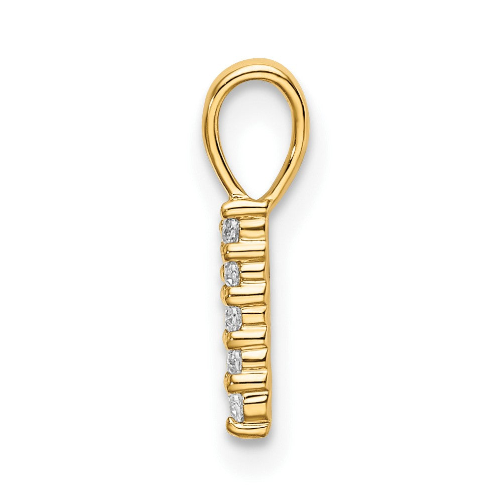 Diamond Number 1 Pendant - WBC
