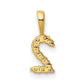 Diamond Number 2 Pendant - WBC