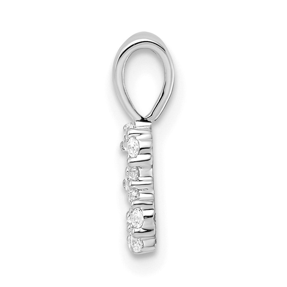 Diamond Number 3 Pendant - WBC