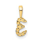 Diamond Number 3 Pendant - WBC