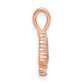 Diamond Number 4 Pendant - WBC