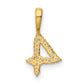 Diamond Number 4 Pendant - WBC